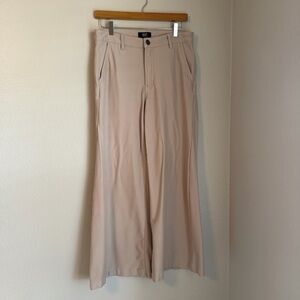 Kut From The Kloth Women’s High Rise Meg Wide Leg Pants in Tan, Size 8